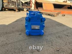 Agrotk Cycloid Hydraulic Motor Fits ECSSCT72 Skid Steer Trencher Attachment Blue