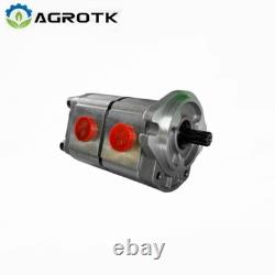 Agrotk Double Acting Hydraulic Gear Pump 6-12 GPM for Mini Skid Steer Attachment