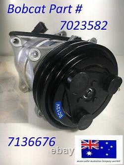 Air Conditioning Compressor 7023582 7136676 for Bobcat T180 T190 S160 S185 S205