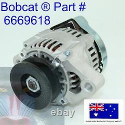 Alternator fits Bobcat 6669618 E14 E16 E17 E17Z E19 E20 E20Z NEW