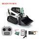 Aoue-lt5 1/14 Lesu Tracked Skid-steer Rc Hydraulic Loader Rtr Truck Lights Sound