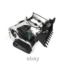 Aoue-LT5 1/14 LESU Tracked Skid-Steer RC Hydraulic Loader RTR Truck Lights Sound