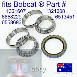 Axle Wheel Bearing Oil Seal Wear Ring fits Bobcat S750 S770 1321607 1321608