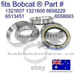 Axle Wheel Bearing Oil Seal Wear Ring fits Bobcat S750 S770 1321607 1321608