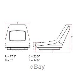 B16598809 Seat Fits Bobcat Skid Steer Loader 763 763G 751 7753 843 743 863 753