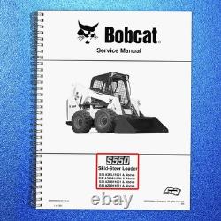 BOBCAT S550 Skid-Steer Loader Service Manual SN A3NL11001 Up 2019, FOLDOUTS