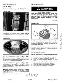 BOBCAT S550 Skid-Steer Loader Service Manual SN A3NL11001 Up 2019, FOLDOUTS