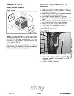 BOBCAT S550 Skid-Steer Loader Service Manual SN A3NL11001 Up 2019, FOLDOUTS