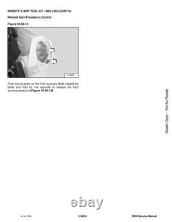 BOBCAT S550 Skid-Steer Loader Service Manual SN A3NL11001 Up 2019, FOLDOUTS