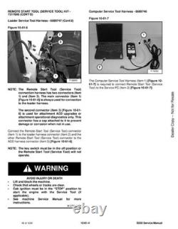 BOBCAT S550 Skid-Steer Loader Service Manual SN A3NL11001 Up 2019, FOLDOUTS