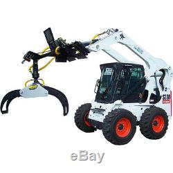 BSG Rotating Log Grapple Attachment Move logs with your Skid Steer