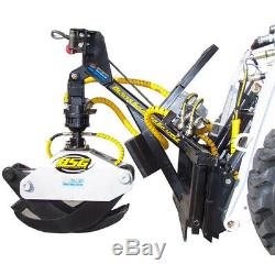 BSG Rotating Log Grapple Attachment Move logs with your Skid Steer