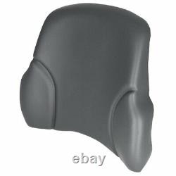 Backrest Gray Vinyl Skid Steer Fits Bobcat 773 John Deere 240 320