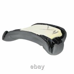Backrest Gray Vinyl Skid Steer Fits Bobcat 773 John Deere 240 320