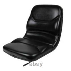 Black Seat fits Case Backhoe Loader 580C 580D 580E 580L 580M Skid Steer Loader