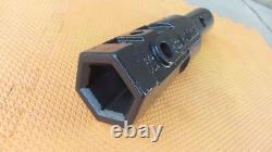 Bobcat 6662875 Hex to Round Adapter Skid Steer Auger Bit Extension Shaft OEM NEW