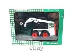 Bobcat 753 Green Skid-Steer Loader Wan Ho 125 Scale Diecast Model #6722252 New