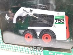 Bobcat 753 Green Skid-Steer Loader Wan Ho 125 Scale Diecast Model #6722252 New