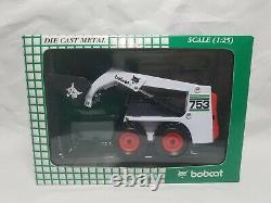 Bobcat 753 Green Skid Steer Loader Wan Ho Diecast 125 Scale Model Toy NIB