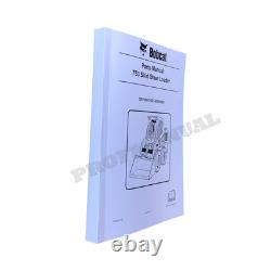 Bobcat 753 Skid Steer Loader Parts Catalog Manual 508611001-508629999