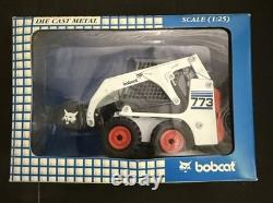 Bobcat 763 Blue Skid-Steer Loader Wan Ho 125 Scale Diecast Model #6900561 New
