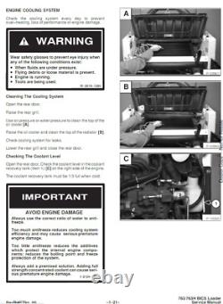 Bobcat 763 Skid Steer Loader Service Shop Repair & Parts Manual Pdf Usb