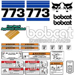 Bobcat 773 v2 Skid Steer Set Vinyl Decal Sticker bob cat MADE IN USA 25 PC SET