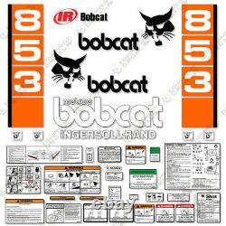 Bobcat 853 Decal Kit Skid Steer Decals 7 YEAR VINYL