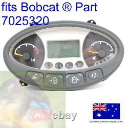 Bobcat Display Panel Hour Meter Fuel Temperature gauge 7025320 T750 T770 T870