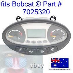 Bobcat Display Panel Hour Meter Fuel Temperature gauge 7025320 T750 T770 T870