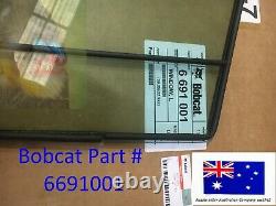 Bobcat Genuine LHS Rear Glass Window 6691001 S205 S220 S250 S300 S330 T110 T140