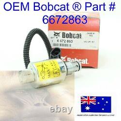 Bobcat Genuine OEM Bucket Positioning Solenoid 6672863