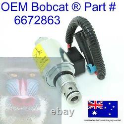 Bobcat Genuine OEM Bucket Positioning Solenoid 6672863