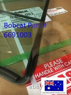 Bobcat Genuine RHS Rear Glass Window 6691003 751 753 763 773 863 864 963 A220