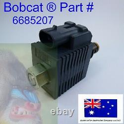 Bobcat High Flow Hydraulic Gear Pump Solenoid Valve Coil Nut Stem Seals 6685027