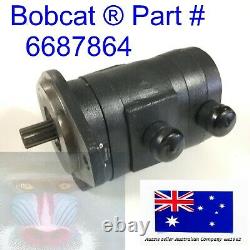 Bobcat Hydraulic Double Gear Pump OEM 6686703 S130 S150 S160 S175 S185 S205