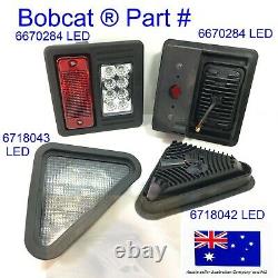 Bobcat Led Headlights & Tail Lights Kit 963 S100 S130 S150 S160 S175 S185 S205