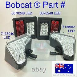 Bobcat Led Headlights & Tail Lights Kit S740 S750 S770 S850 A770 T450 T550 T590