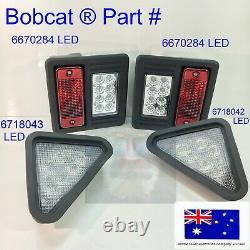 Bobcat Led Headlights & Tail Lights Kit T110 T140 T180 T190 T200 T250 T300 T320