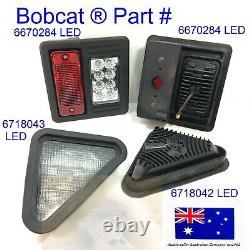 Bobcat Led Headlights & Tail Lights Kit T110 T140 T180 T190 T200 T250 T300 T320