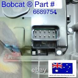 Bobcat Left Control Panel Fuel & Temp Gauge 6689754 S175 S185 S205 S220