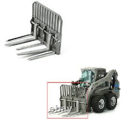 Bobcat Skid Steer Loader Metal Fork Bucket for 1/14 Engineering Hydraulic Model