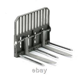 Bobcat Skid Steer Loader Metal Fork Bucket for 1/14 Engineering Hydraulic Model