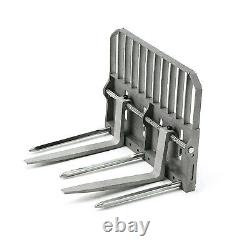 Bobcat Skid Steer Loader Metal Fork Bucket for 1/14 Engineering Hydraulic Model