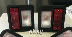 Bobcat Skid Steer Track Loader Tail Light Set Pair Rear Lamps Door 6670284