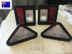 Bobcat Skid Track Headlights Tail Lights Rear Light Set 6670284 6674400 6674401