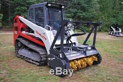 Bradco Skid Steer Mulcher Attachment 60 with teeth Take down 8 Trees