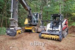 Bradco Skid Steer Mulcher Attachment 60 with teeth Take down 8 Trees