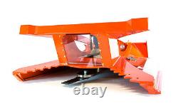 Brush Mower for Skid Steer Loaders & Bobcat machines For Machines with 32-40 GPM