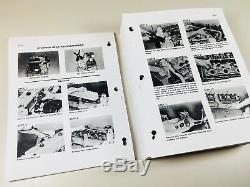 CASE 1845B Uni-Loader Skid Steer Service Repair Shop Manual Binder Ready NEW